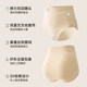 High-waist tummy control pants, a powerful tummy control tool, summer thin shaping butt lifting ice silk underwear for women's postpartum body shaping