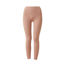 Wool silk thermal pants for women German velvet self-heating high-waist belly-control long johns cotton pants winter plus velvet thick bottoming wool pants