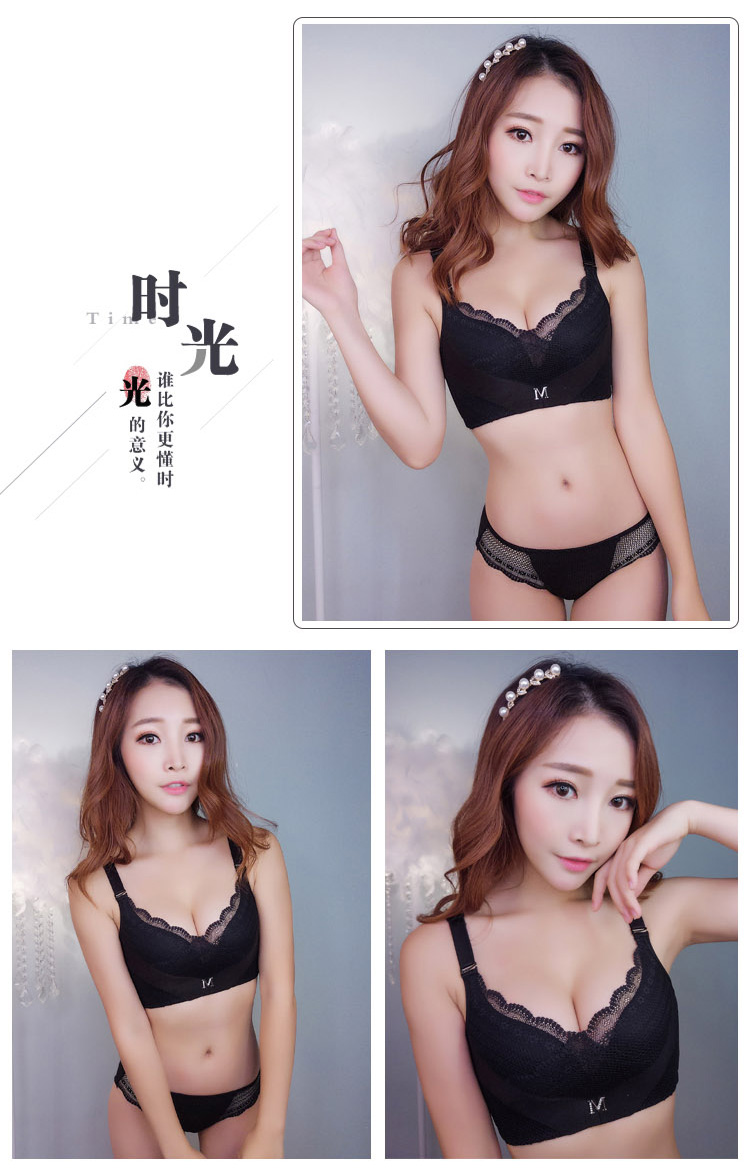 Đồ lót phụ nữ không có vành cô gái gợi cảm ren ngực nhỏ tụ tập áo ngực phù hợp với phần mỏng nhận sữa chống chảy nước ao lot cho nguoi nguc to