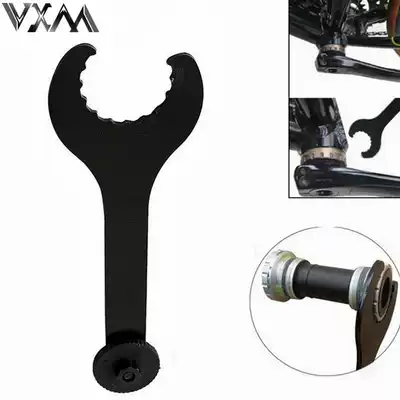 Mountain road bike integrated hollow center shaft wrench integrated large gear disc removal tool BB51 52 crank cover