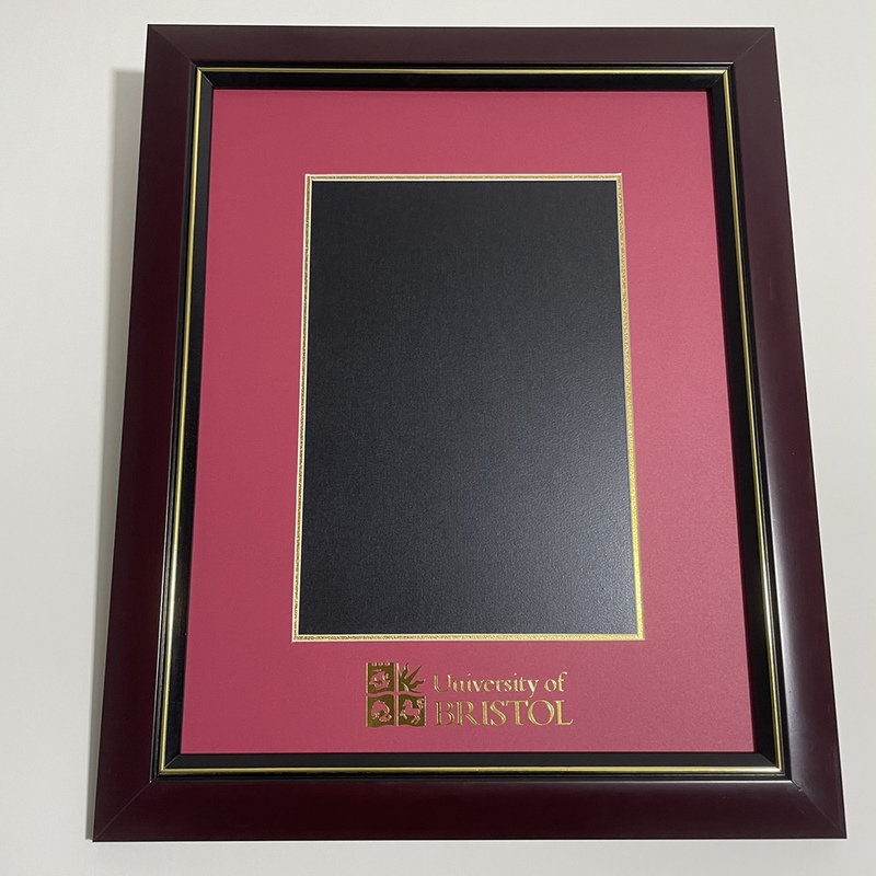 University of Bristol Graduation Souvenir Photo Frame Certificate Framing