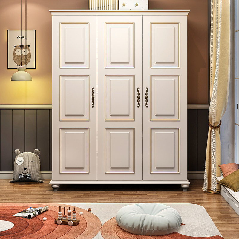 American three doors closet locker four doors drawer clothesroom cabinet furniture storage wardrobe