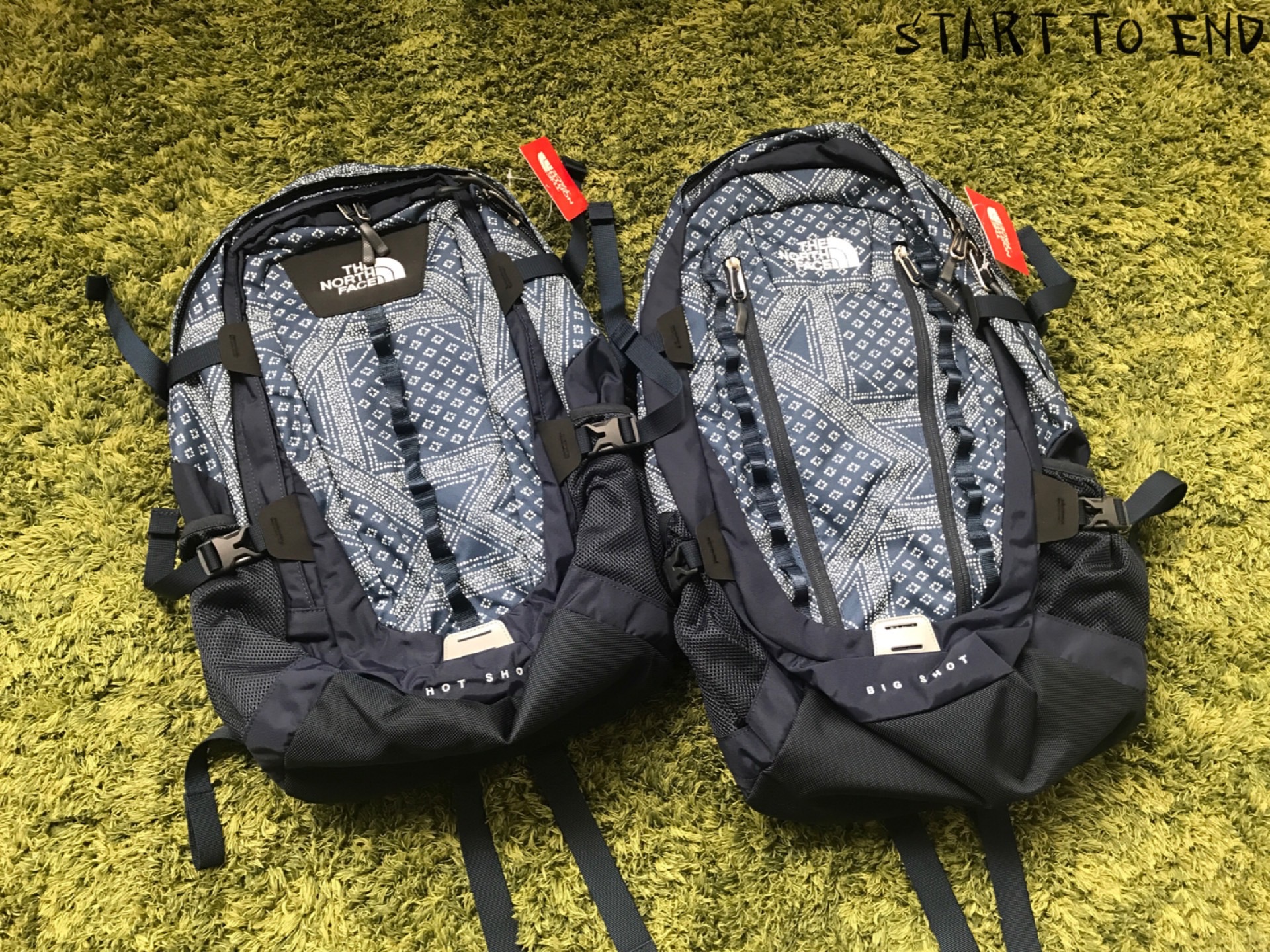 現貨the North Face 日本北面hot Big Shot Cl 腰果花揹包18ss 現貨the North Face 日本北面hot Big Shot Cl 腰果花揹包18ss