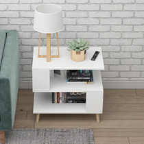 Tatami tea table modern simple living room Oval low table Nordic window table small apartment pit table