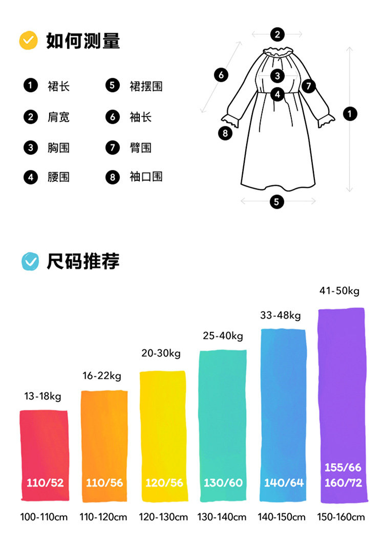 платье little moco童装夏装儿童裙子女童假两件短袖连衣裙洋气女中大童 mo&co.