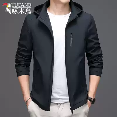 Woodpecker spring jacket men 2021 new middle-aged casual jacket spring and autumn men's coat sports dad Spring