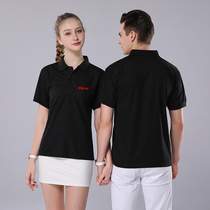 Summer Short Sleeve Turnover T-shirt POLO Shirt Enterprise Custom Active Advertising Shirt DIY Custom LOGO catering workwear