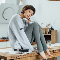 Spring and autumn wear black pantyhose womens foot bottling pants autumn and winter foot pants thick thin thin