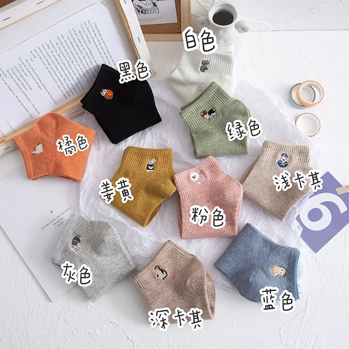 Tide, демисезонные носки, японские милые спортивные гольфы, популярно в интернете