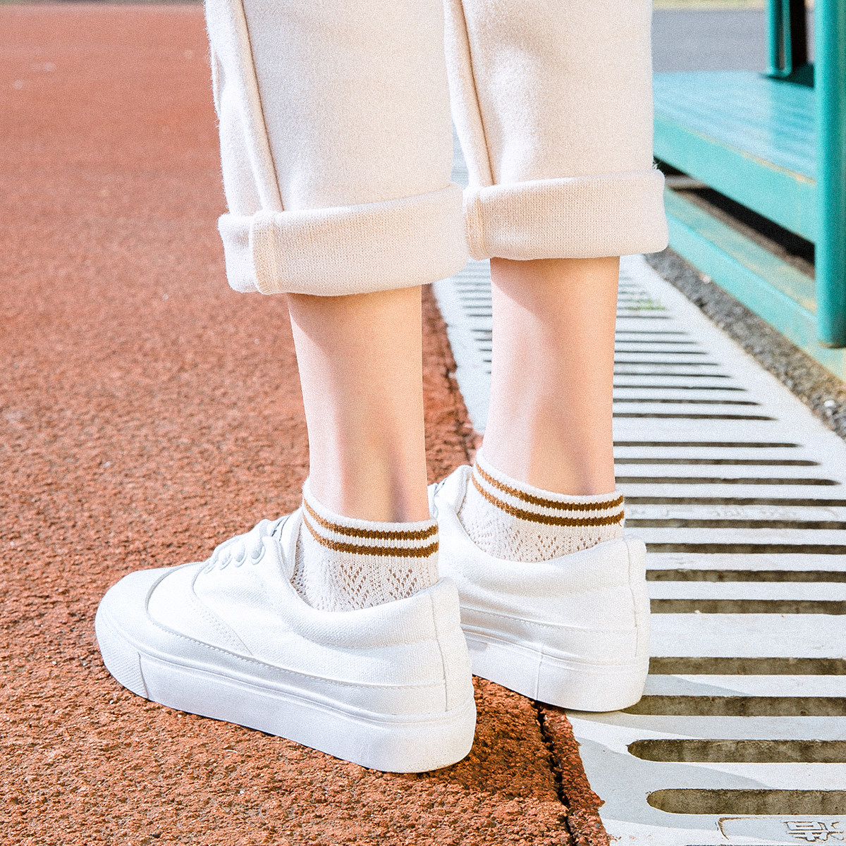 Summer socks children's socks cotton summer ins tide short tube shallow Mouth Japanese thin mesh cutout breathable invisible socks