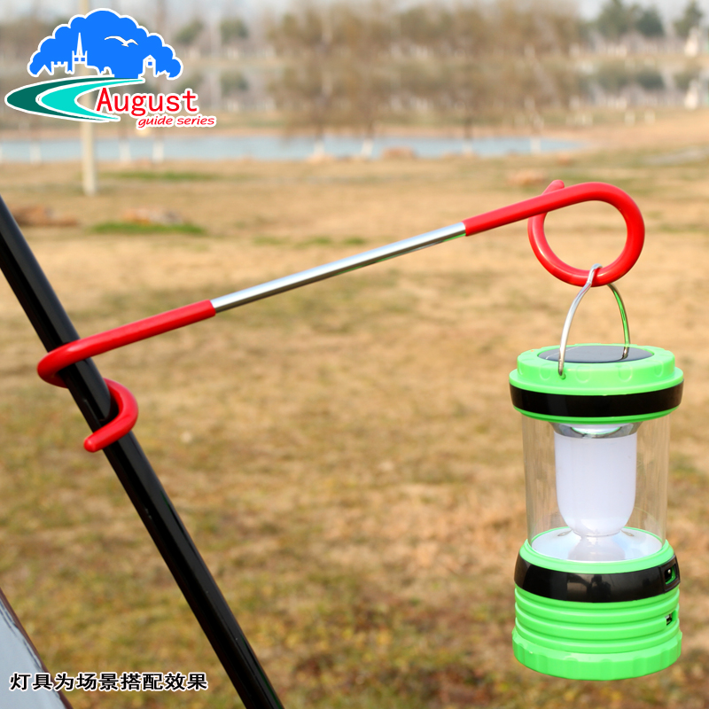 Outdoor camping multi-function steam lamp hook tent lamp double-headed S-type pylons two-way universal hanging is very practical