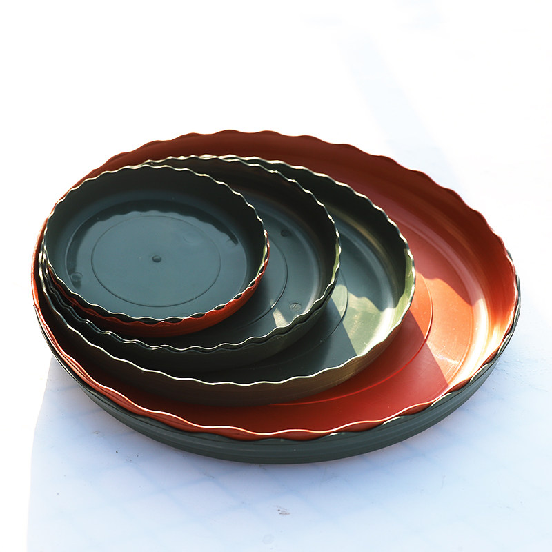 Globe Gallon Basin 1 2 3 5 gallons flower pot trays Exit plastic resin eco-friendly thickened large pallet-Taobao