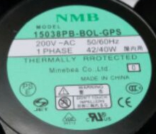 Original NMB-MAT7 15038PB-BOL-GPS 200V 42 40W 17CM 17038 Fan