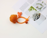 Плетеный крючок для вязания ручной работы, милый брелок, подвеска, тигр