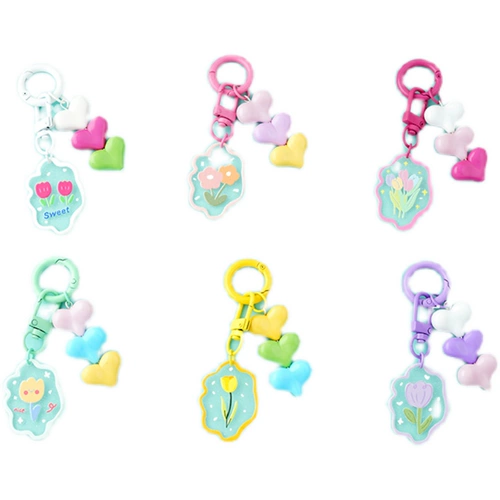 Ювелирное украшение, брелок, аксессуар для сумки, украшение на сумку, градиент, подарок на день рождения