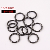 Пистолет черный 15*14 Кольцо с закрытым ртом Сингл [F825