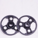 Пионерский альпинизм стержня Универсальные аксессуары заостренные ступени из грязи поддержки снежного снега, перетаскивающего восьмихарактер шестигран