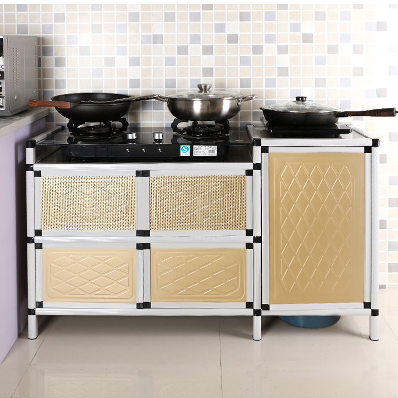 Cupboard Aluminum Alloy Kitchen Cabinet Home Gas Tank Cupboard Aluminum Alloy Kitchen Cabinet