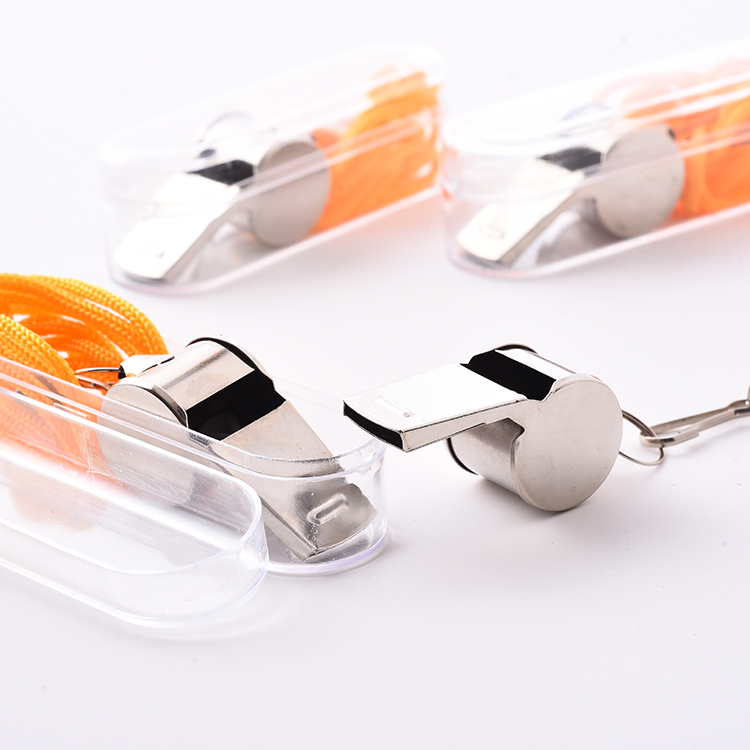 Factory direct sales (10 29 yuan) high-pitched stainless steel whistle training referee sports whistle professional