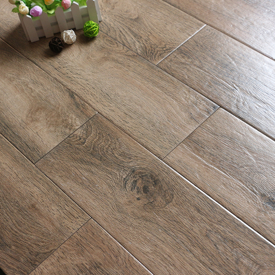 Nordic imitation solid wood grain stripe tile 150X800 living room bedroom non slip floor tile matte wood grain tile balcony