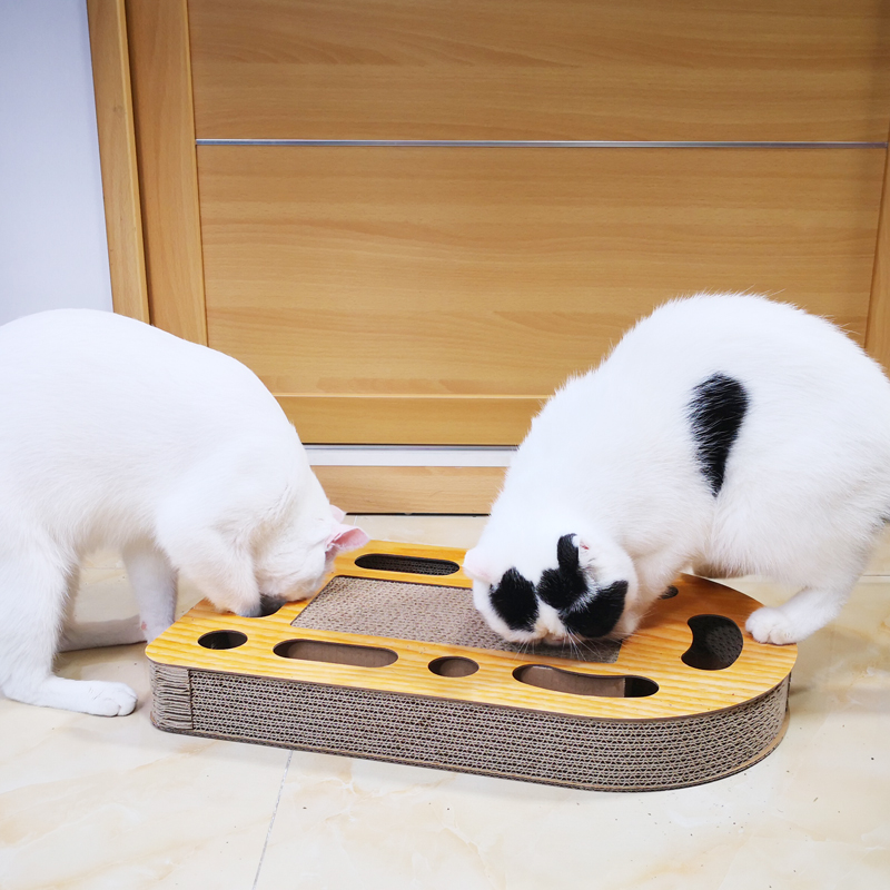 Multifunctional Cat Scratching Board Claw Grinder Cat Claw Abrasion Resistant Corrugated Paper Cat Toy Cat Supplies Cat Cat Sofa Scratch Resistant