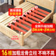 Solid wood bed 1.5 meters home double bed simple modern rental housing economical storage 1.2 single bed bed frame