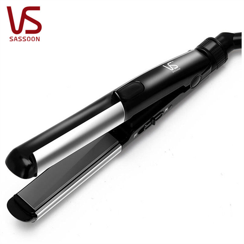 Sassoon curling stick hair straightener mini straight volume dual-use perm bangs straight hair splint small electric roll stick splint