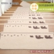 Nhật Bản tự dính keo miễn phí cửa hàng cho thảm nhà cầu thang cố định cầu thang thảm pad không trượt mat Cầu thang - Thảm sàn