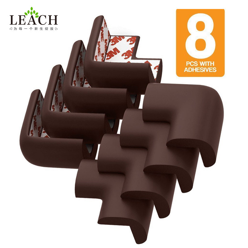 LEACH Children's Guard Table Side Table Anti-Collision Corner Protector Baby Anti-Bump Safety Corner Wrapping Edge Right Angle Anti-Collision Angle Sticker