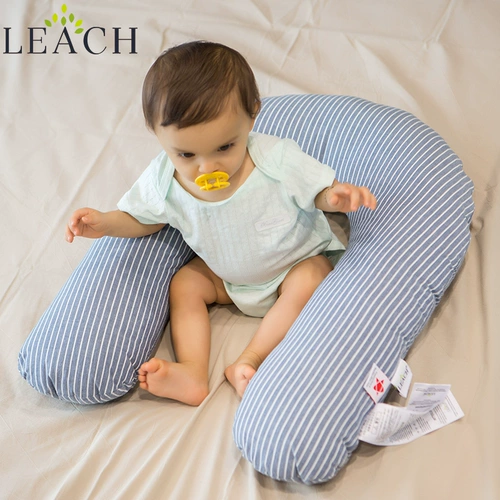 LEACH Детская подушка для шеи для сна для кормящих грудью для новорожденных, с защитой шеи