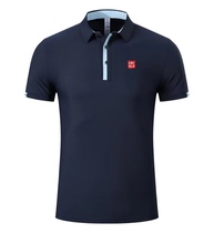 Federer tennis uniform polo shirt suit quick-drying breathable short-sleeved sports mens and womens short-sleeved Nadal customized