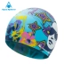 Mũ bơi AquaSphere cho nam và nữ Mũ bơi thời trang silicone GRAPHIC màu sắc bảo vệ tai mũ bơi không thấm nước Mũ bơi