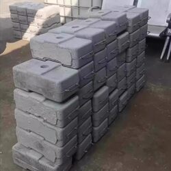 Gansu Hanging Basket Counterweight 25kg Cement Weight Block High-Strength Concrete Block Lift and Lower Machine Stage Truss Cement Block