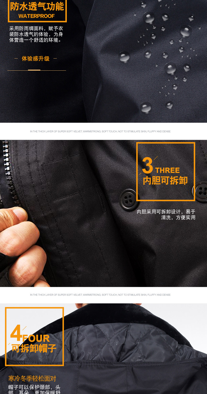 Blouson chaud pour homme      - Ref 3114120 Image 10