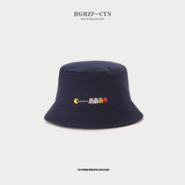 Autumn and winter hip-hop fisherman hat female wild hat Male Korean version of the pot hat suitable for round face Japanese round face suitable for tide brand