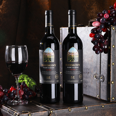 民权优酿级赤霞珠干红两支礼袋装