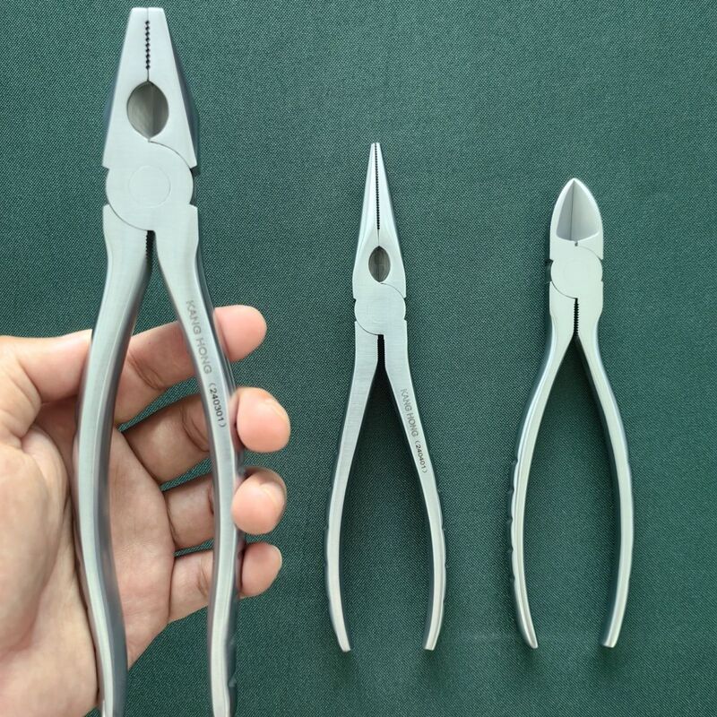 Suzhou Kanghong Stainless Steel Medical-Grade Food-Grade Wire Cutters, Kirschner Wire Cutters, Pliers, Needle-Nose Pliers, Diagonal Pliers