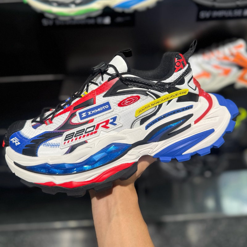Anta Sv X Zhang Xue Motorcycle Collaboration Rock Layer Dad Shoes with Racing Elements Trendy Versatile 112648820Vs
