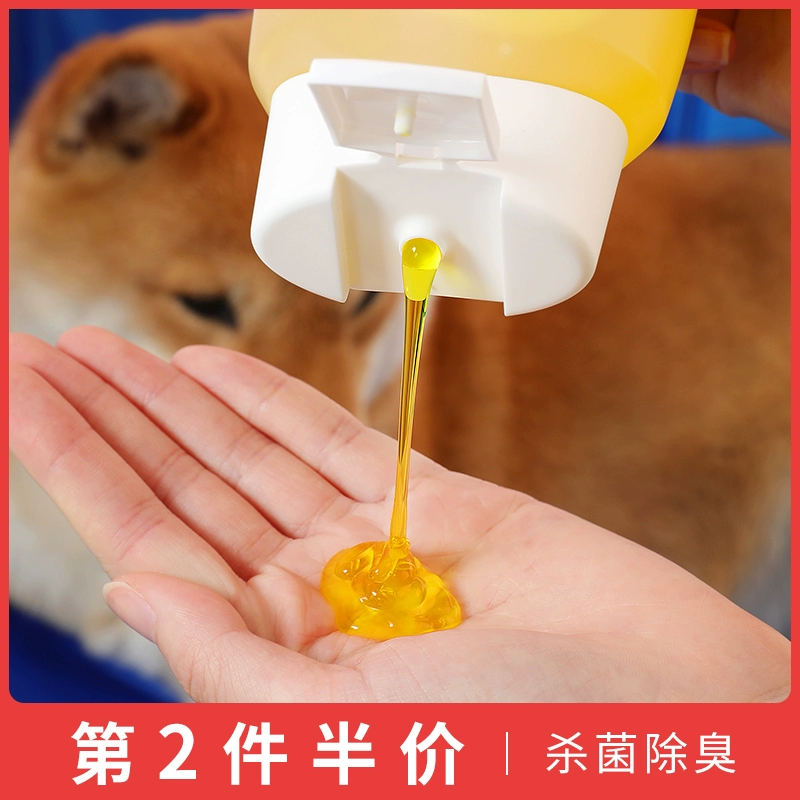 Dog tắm gel đặc biệt teddy dầu gội chó mèo dầu gội khử trùng khử mùi vật nuôi vật nuôi tắm chất lỏng tắm - Cat / Dog Beauty & Cleaning Supplies