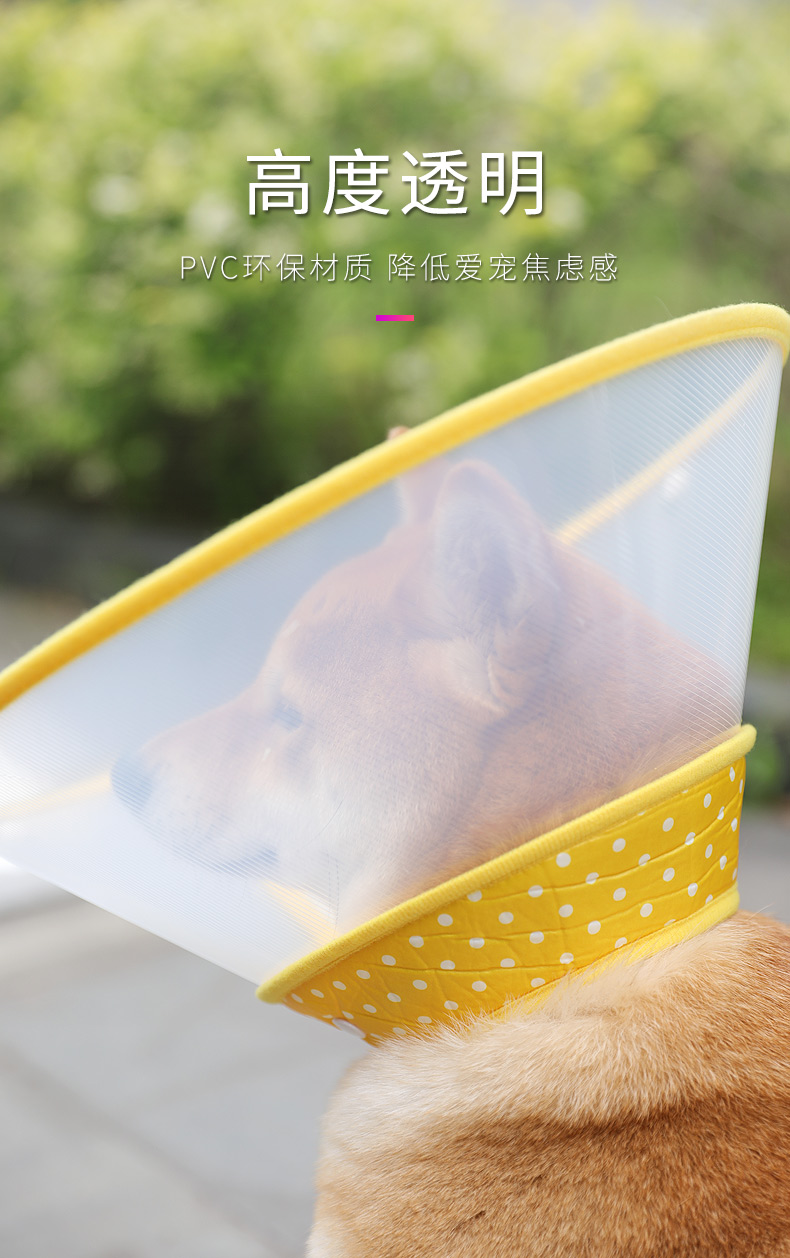 Elizabeth vòng cổ chó cung cấp cổ áo cổ chó mèo cổ áo mèo Elisabeth chống cắn sọ - Cat / Dog hàng ngày Neccessities 	mua bát ăn cho chó	