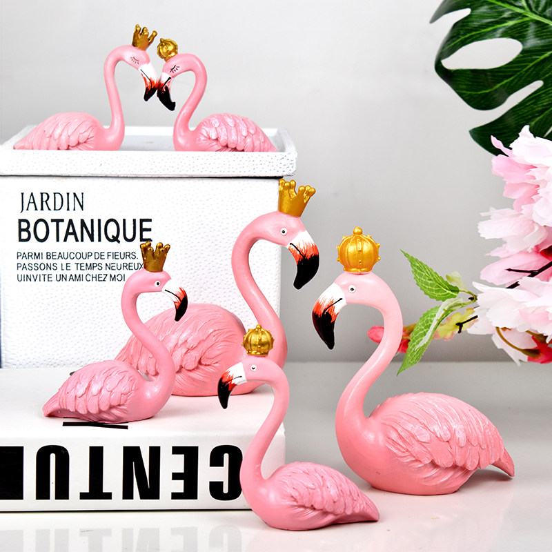 Fire Birds Adornment Furnishing Home Living Room Room Girl Hearts Cute Animals Ins Creative Resin Small Pendulum Pieces