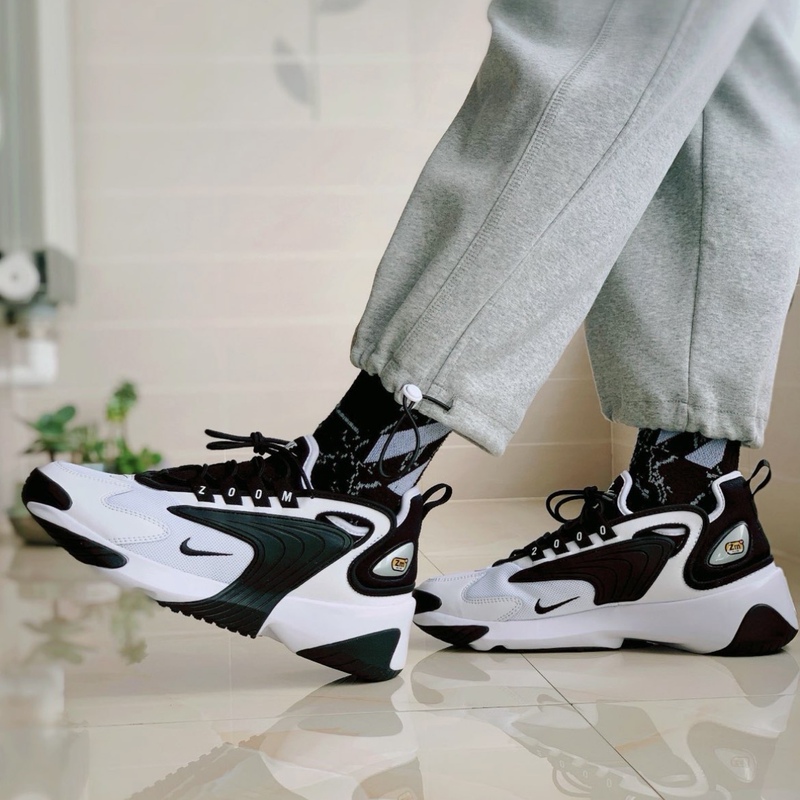 Nike Zoom 2K Men's and Women's Black and White Thick-Soled Retro Dad Shoes Ao0354 Ao0269 Nike Zoom 2K Men's and Women's Black and White Thick-Soled Retro Dad Shoes Ao0354 Ao0269