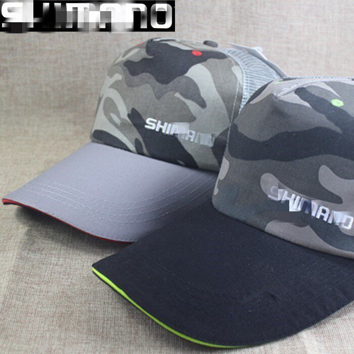 19 New summer fishing hat camouflage hat shade hat shade sun - proof hat sun - breathable air - proof hat