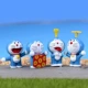 Trang trí bánh Peppa Pig Peppa Peppa Pig PP Pig KT Bear Dễ thương Lu Doraemon Khủng long - Trang trí nội thất