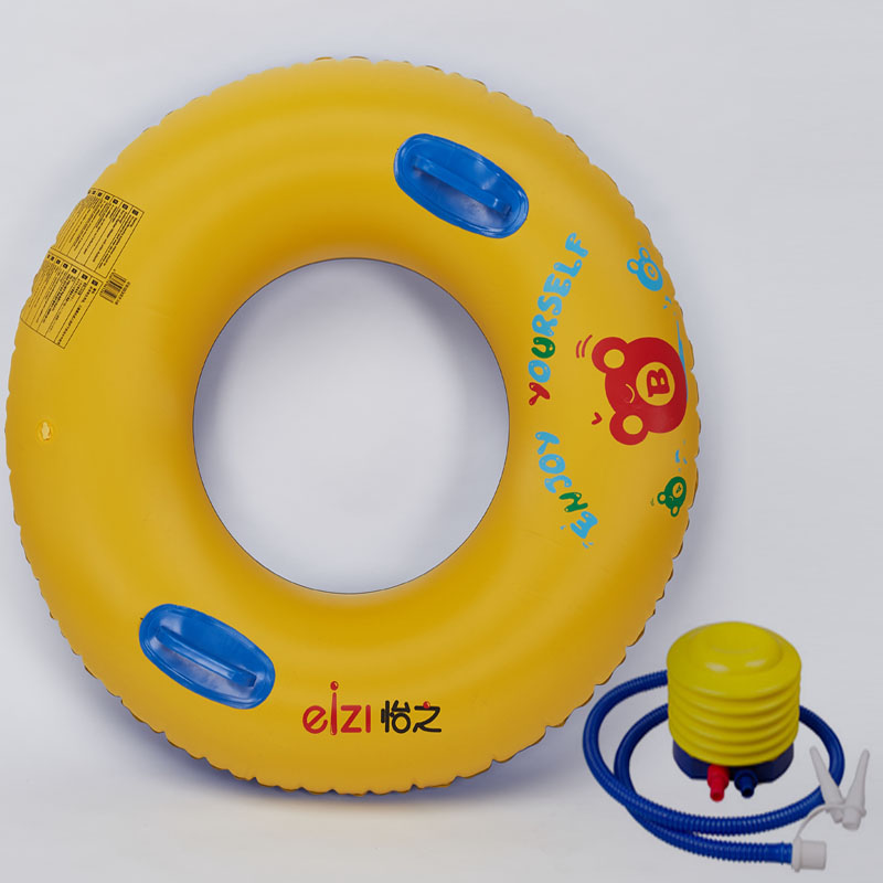 Yizhi duy nhất đôi người lớn vài người đàn ông và phụ nữ dày inflatable bát giác bơi vòng cha mẹ và con bảo vệ môi trường của vòng bơi phao bơi chống lật cho be
