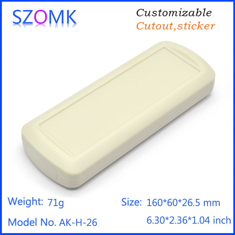 26*60*160 Hand-held hand-held plastic shell Portable ABS electronic shell Instrument plastic hand-held box H26