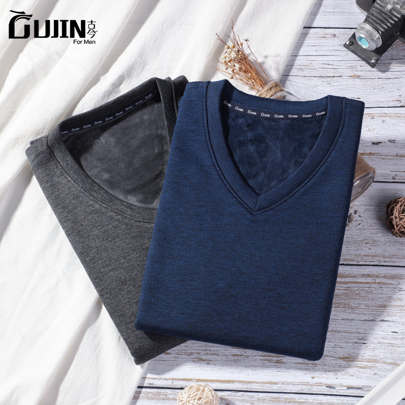 Ancient man's warm vest garneston thickened men's body swarm vest autumn and winter hit bottom middle-aged kampung