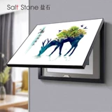 Иисус настенный измерительный ящик, декоративная живопись, современный минималистский Христос, подвесная картина, блокирующая коробка, креативная роспись стен ресторана без перфоратора