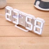 Светодиодный стол будильника -тип стол цифровые часы светодиодные светодиодные часы 24 -часовая стена дисплея Трехмерные сиденья.