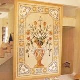 Каменная мозаичная головоломка Фоновая стена вход в домашнее крыльцо.